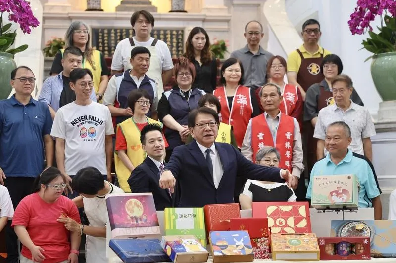 總統府秘書長潘孟安。(圖/中央社照片)