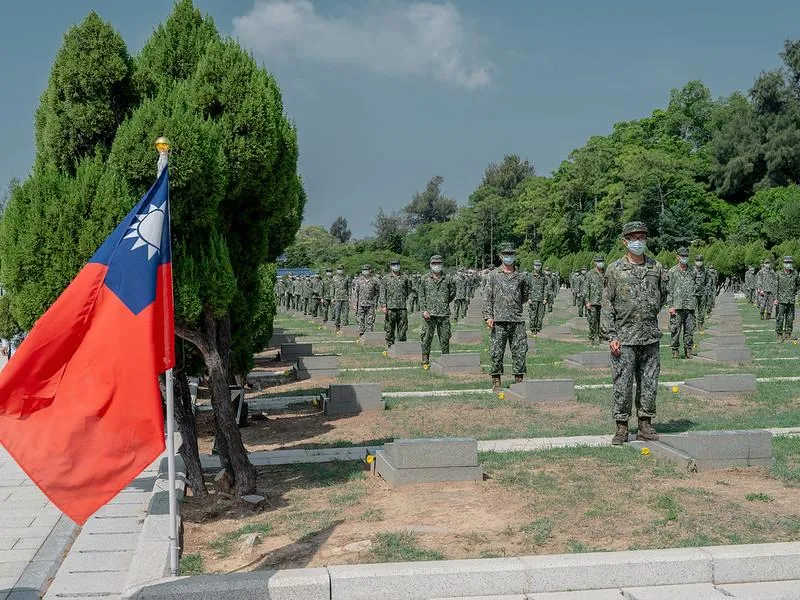 軍方針對八二三戰役舉行追思祭悼活動。（資料照／總統府提供）