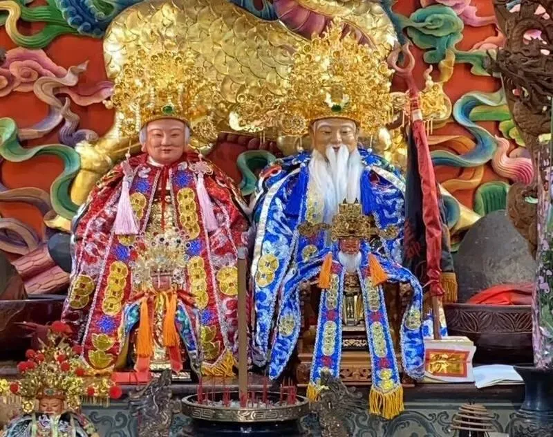 土地公與土地婆 &nbsp; &nbsp;圖片來源:民眾提供