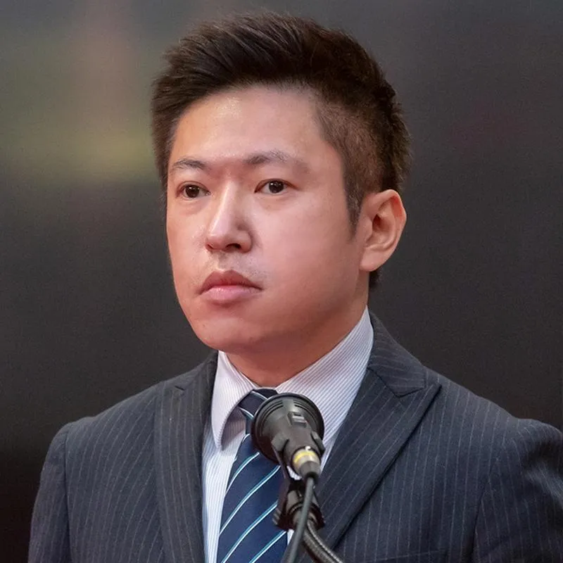 原總統府副秘書長張惇涵接任行政院發言人（攝自張惇涵臉書）