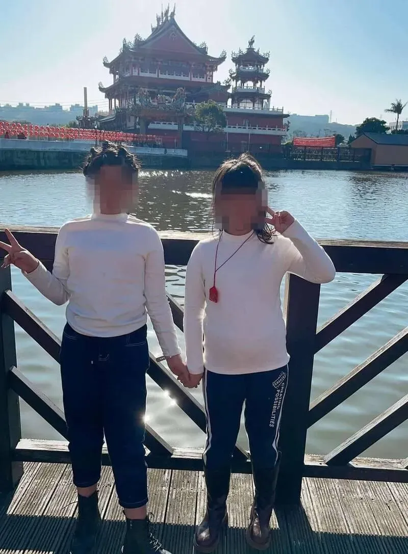 彰化伸港陳姓小姊妹車禍重傷後相繼離世。 （圖/翻攝畫面）