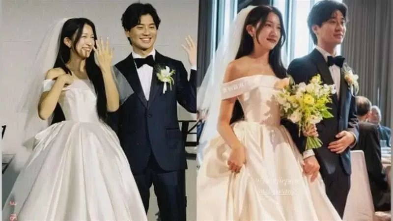 Lean和Illy的 IG限時動態也轉發許多好友參加婚禮拍下的畫面。(圖/翻攝自illywang IG)