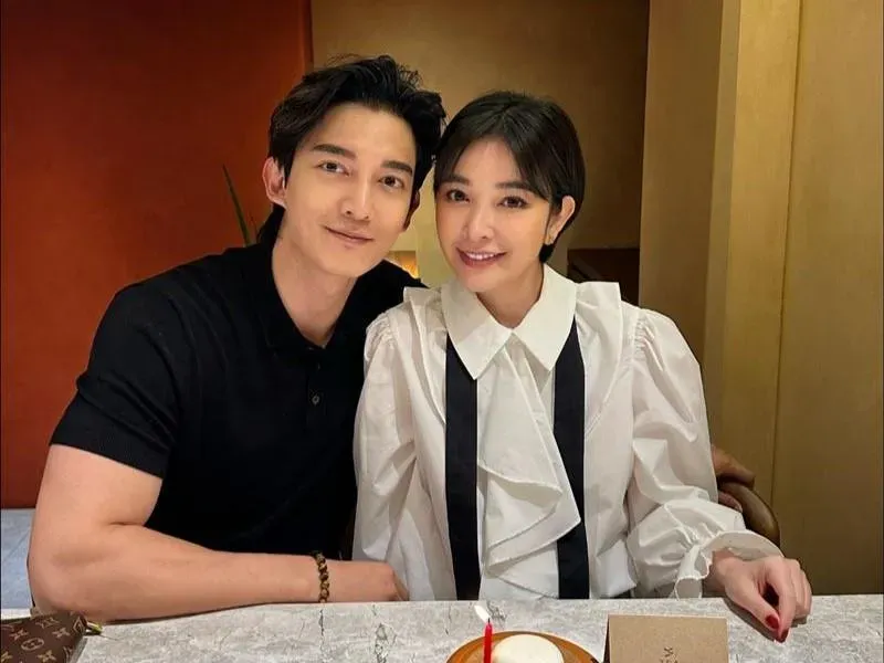 許維恩與王家梁2021年結婚，婚後育有1女。（圖／翻攝自許維恩 臉書）