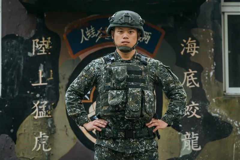 副班長陳上士。(圖/青年日報)