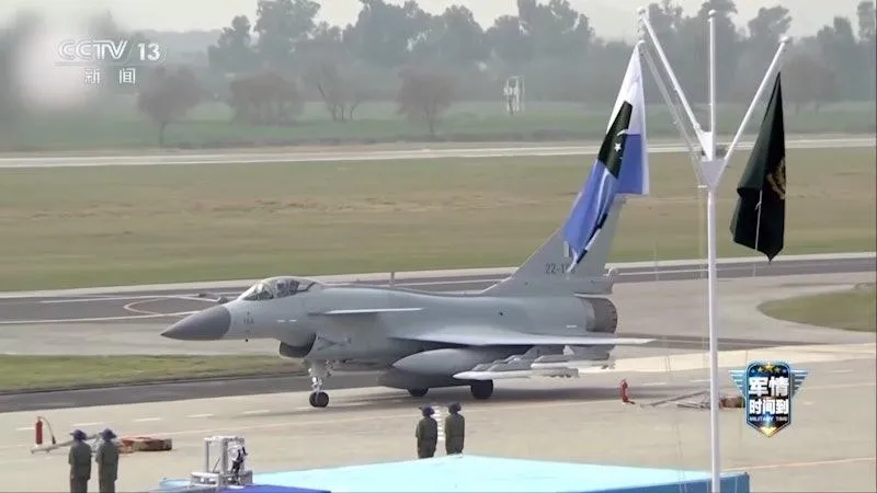 大陸外銷型戰機殲-10CE首次取得了實戰戰果。（圖／翻攝自大陸央視）
