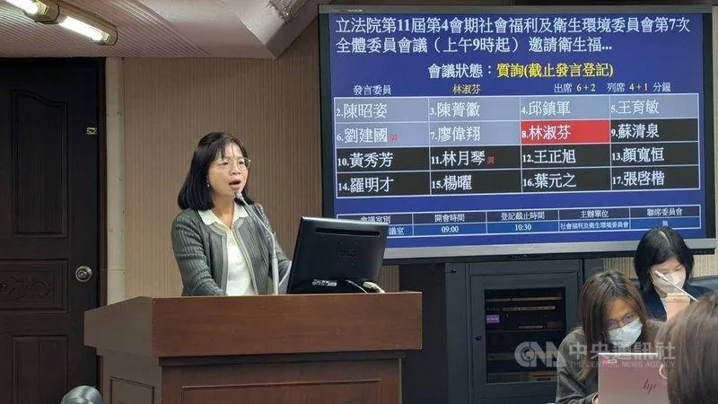 民進黨立委林淑芬。（圖／國會頻道）