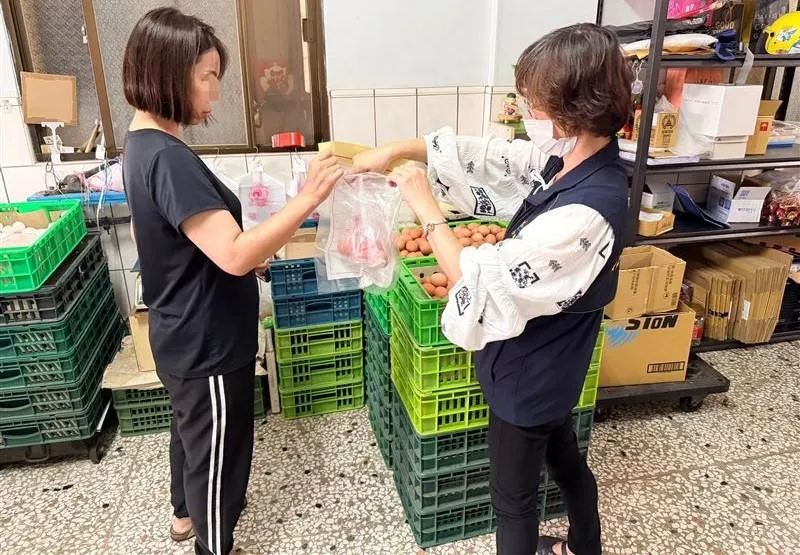 毒雞蛋流向散客與35家餐飲店，總計3.2萬顆問題雞蛋已被消費者吃下肚。（圖／台中市府提供）