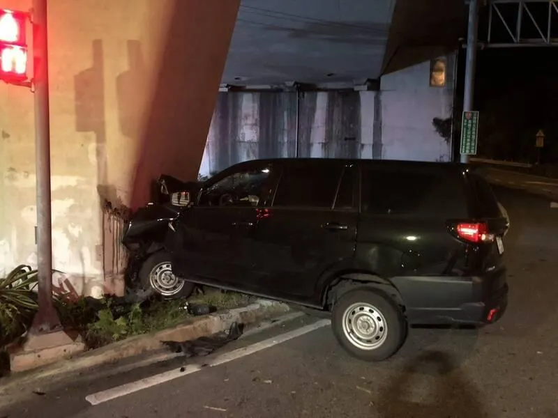 車禍現場。（圖／民眾提供）