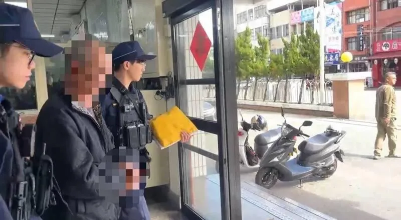 鄭男被移送法辦。(圖/警方提供)