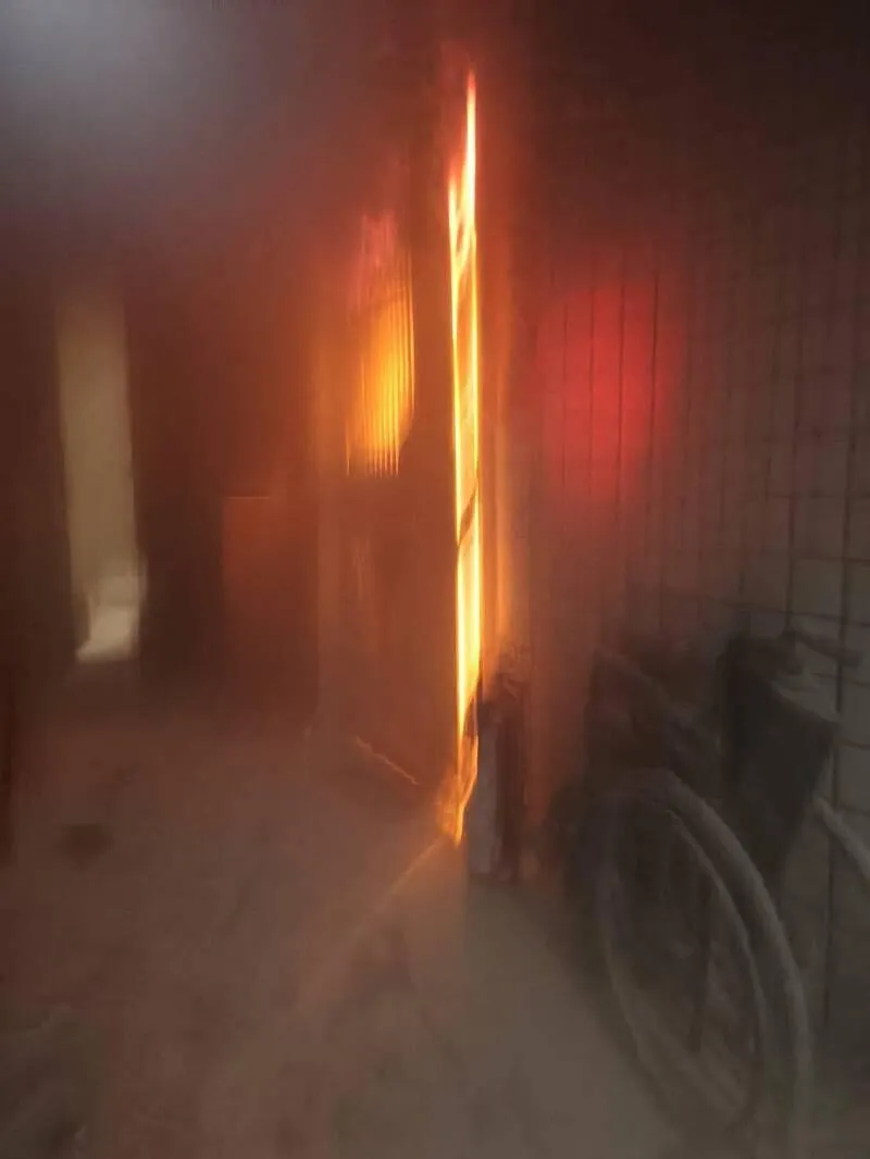火場畫面。（圖／民眾提供）