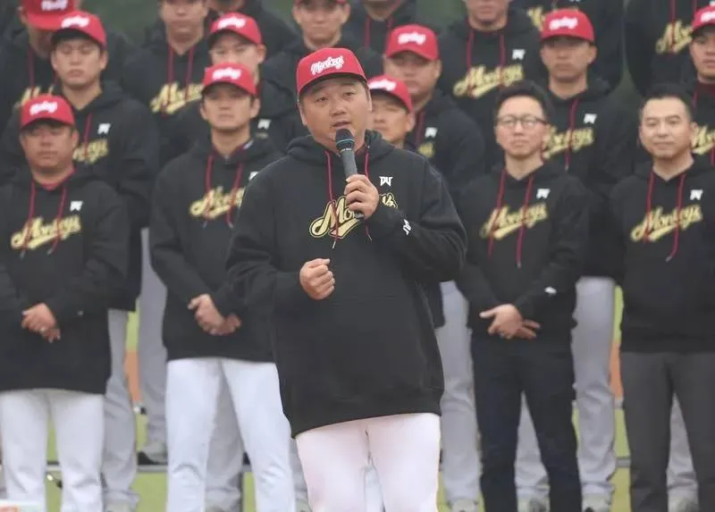 曾豪駒再接桃猿一軍總教練壓力大。（圖／中央社）