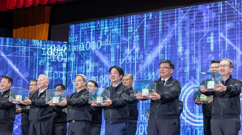 賴清德總統出席「台電80周年慶祝大會」。(總統府提供)
