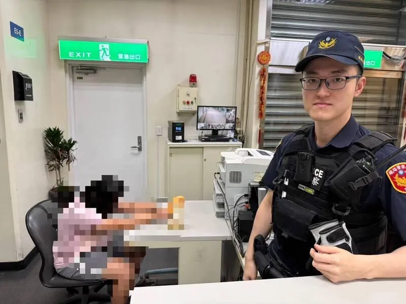 林女最後在松山站被找到。（圖／翻攝畫面）