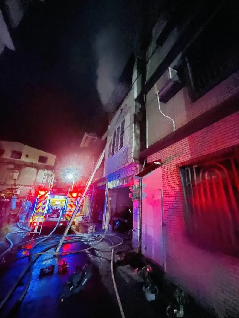 火災現場。(圖/民眾提供)