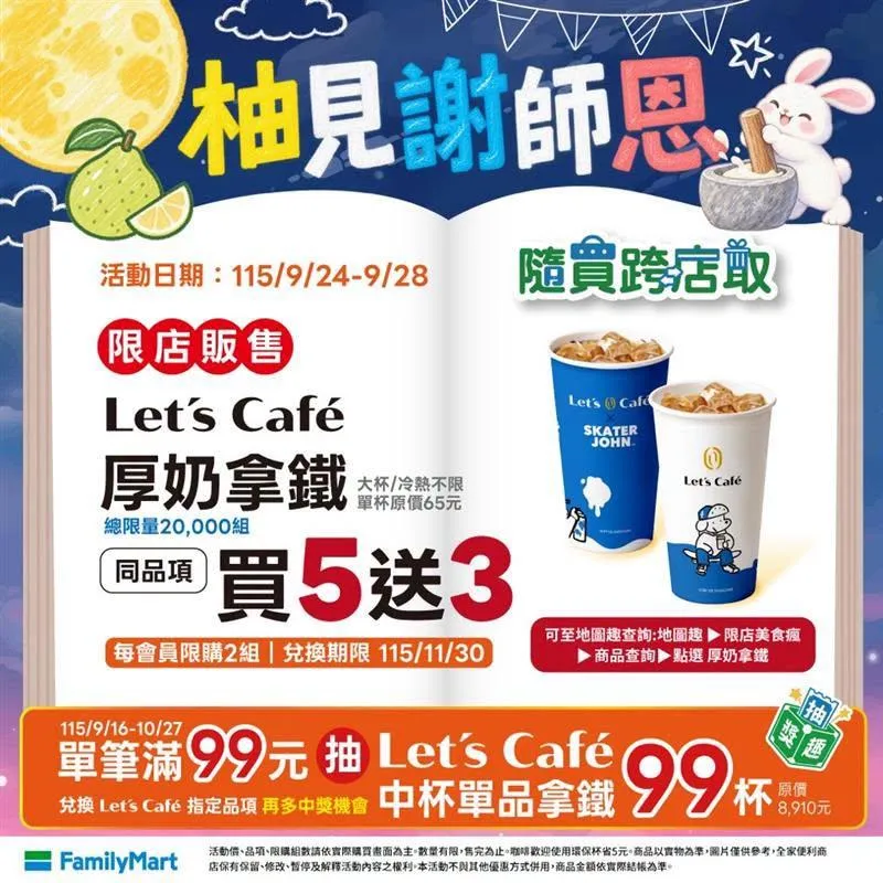 咖啡優惠。（圖／全家）