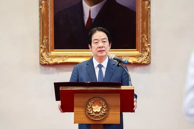 賴清德總統今（1日）主持「中華民國115年10月份將官晉任授階典禮」。（圖總統府提供）