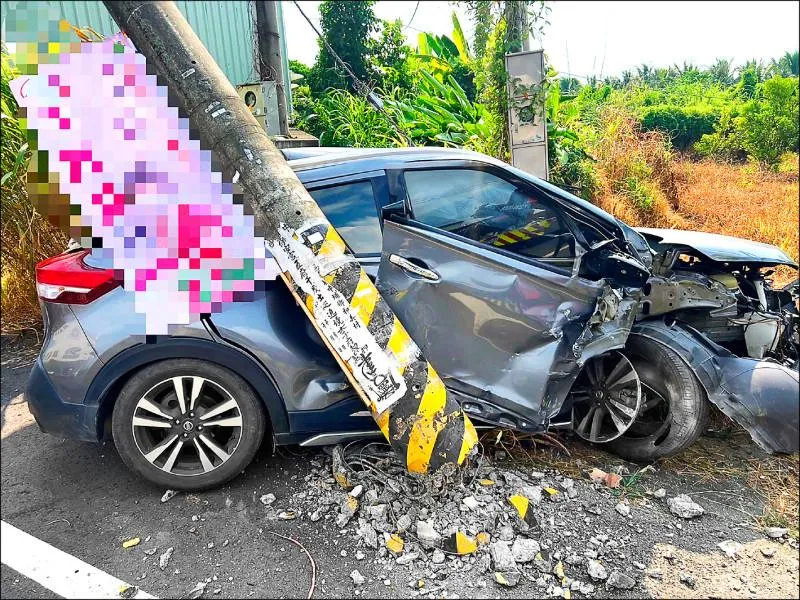 車禍現場。（圖／民眾提供）