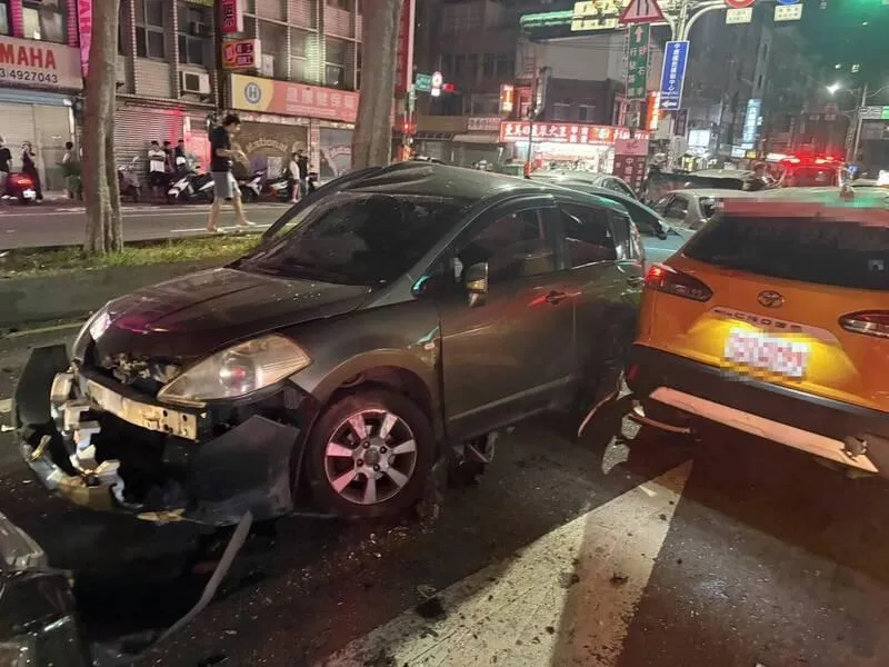 車禍現場。（圖／民眾提供）