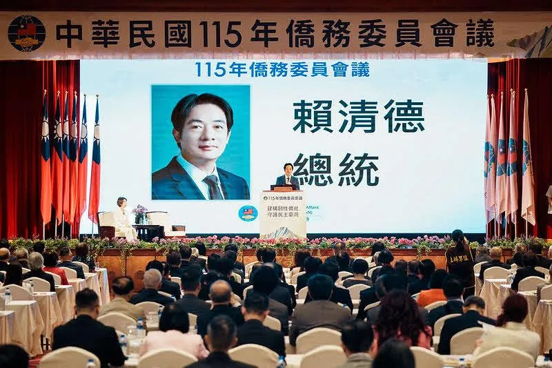 總統賴清德出席「115年僑務委員會議開幕典禮」。（圖／總統府）