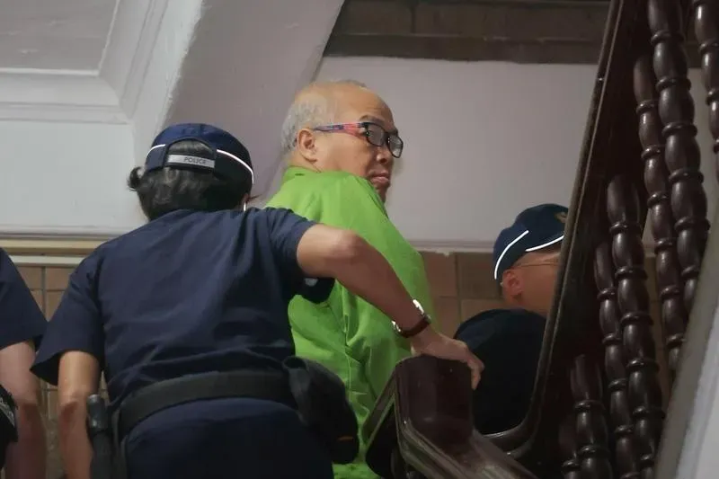 陸軍退役中校王文豪嫌涉共諜案。（圖／中央社）