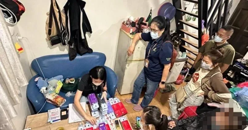 越南籍移工小惠（化名）在屏東承租套房當作工作室，並以半價位同鄉割雙眼皮和隆鼻，近日遭專勤隊逮捕。（圖／翻攝畫面）