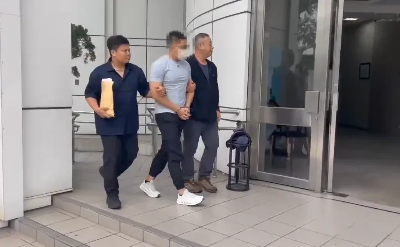 台北市大安區名享酒店6月9日凌晨發生槍擊事件,一名31歲黃姓男子遭槍手連開3槍,法院裁定主嫌宋男羈押禁見,朱姓共犯則以30萬元交保,並限制住居、出境、出海。(圖/警方提供)
