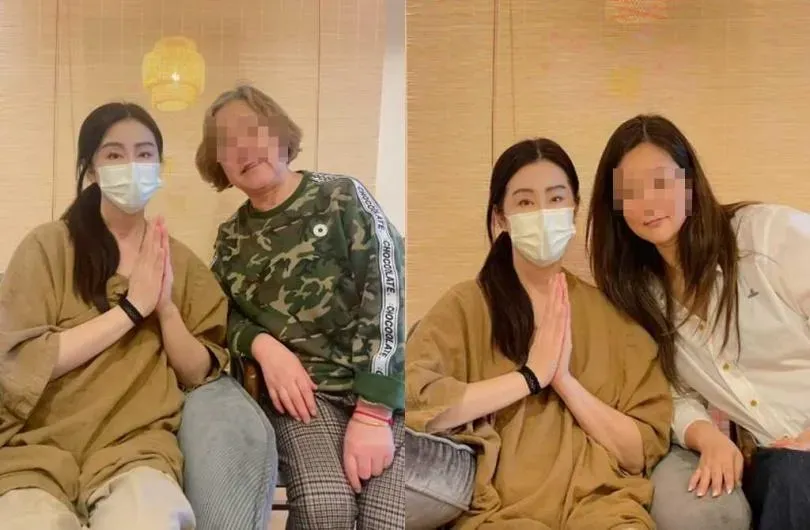王祖賢對於粉絲要求合影來者不拒，相當有親和力。（圖／翻攝自小紅書）