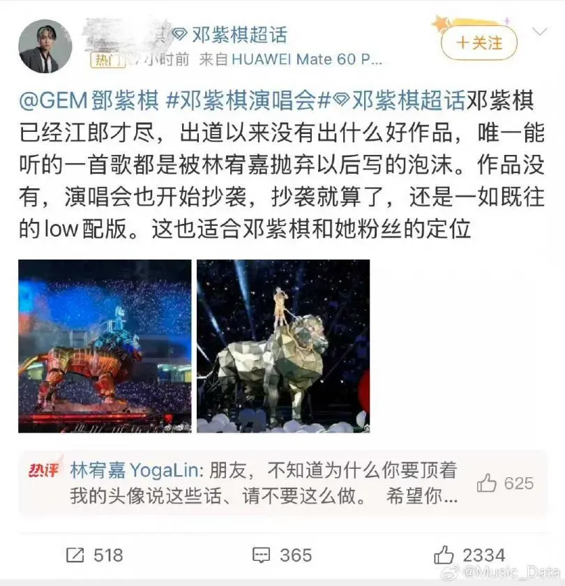 林宥嘉親自回應網友。(圖/翻攝微博)