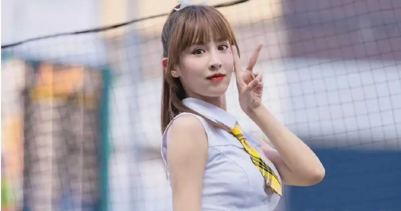 陳晨威約會中信啦啦隊女神啾啾。(圖/翻攝啾啾IG)