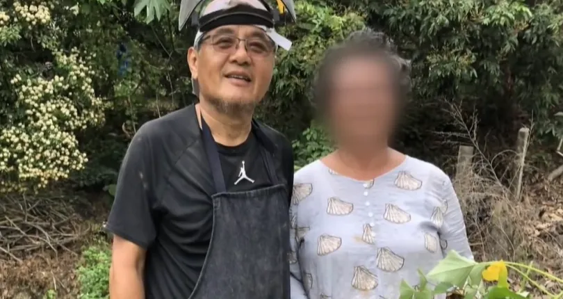 陳明振愛妻癌逝。（圖／中天新聞資料畫面）