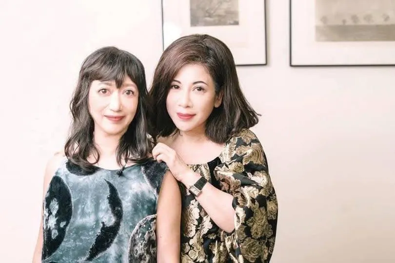 陳文茜(右)22日在臉書哀悼蔡璧名。(圖/翻攝文茜的世界周報 Sisy's World News臉書)