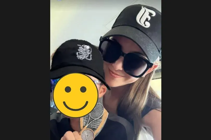 Romeo網球賽奪冠。（圖／翻攝自hannah_quinlivan IG）