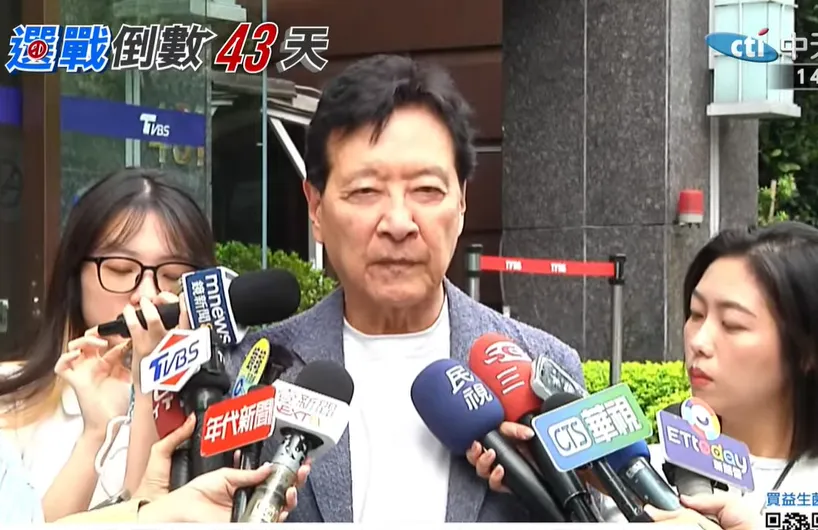資深媒體人趙少康16日強調，自己不在乎被提案開除黨籍。（圖／中天新聞）