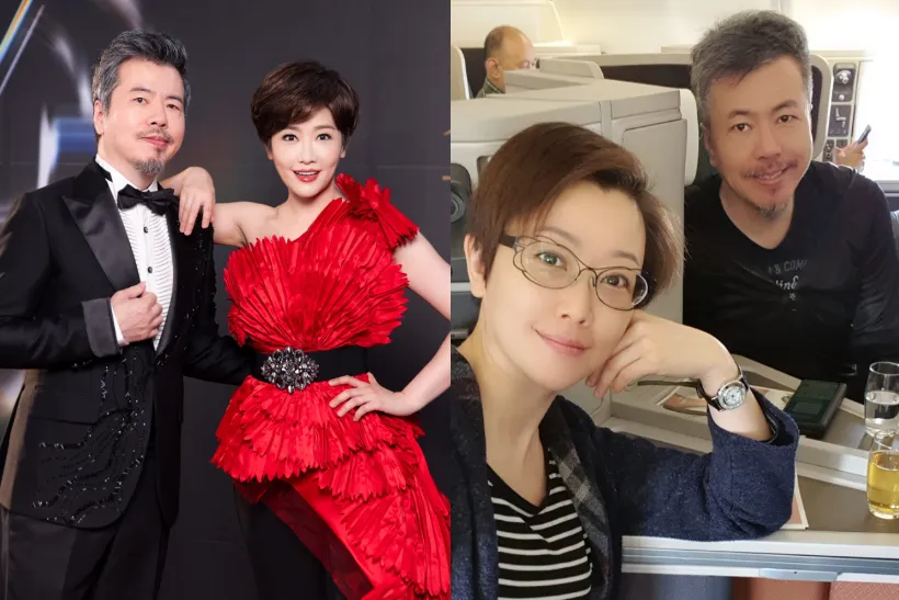 黃國倫與寇乃馨於2009年底結婚。（圖／翻攝自寇乃馨臉書）