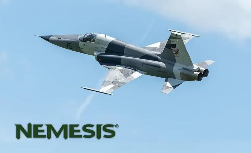 換裝Nemesis雷達的F-5AT。(圖/Duotech公司)