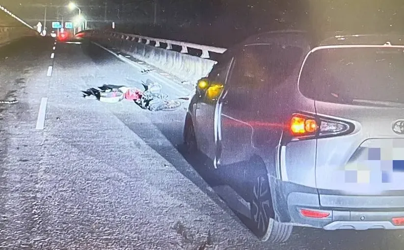 台61線車禍，死者家屬急尋事發畫面。（圖／翻攝畫面）