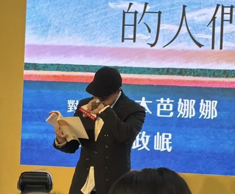 蔡康永數度落淚。（圖／記者陳曉涵攝）
