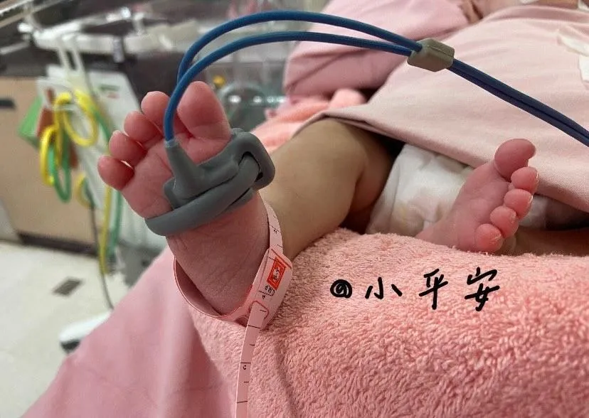 母親透露「小平安」有可能將接受氣切手術。(圖/翻攝自Thread@shuting_3)
