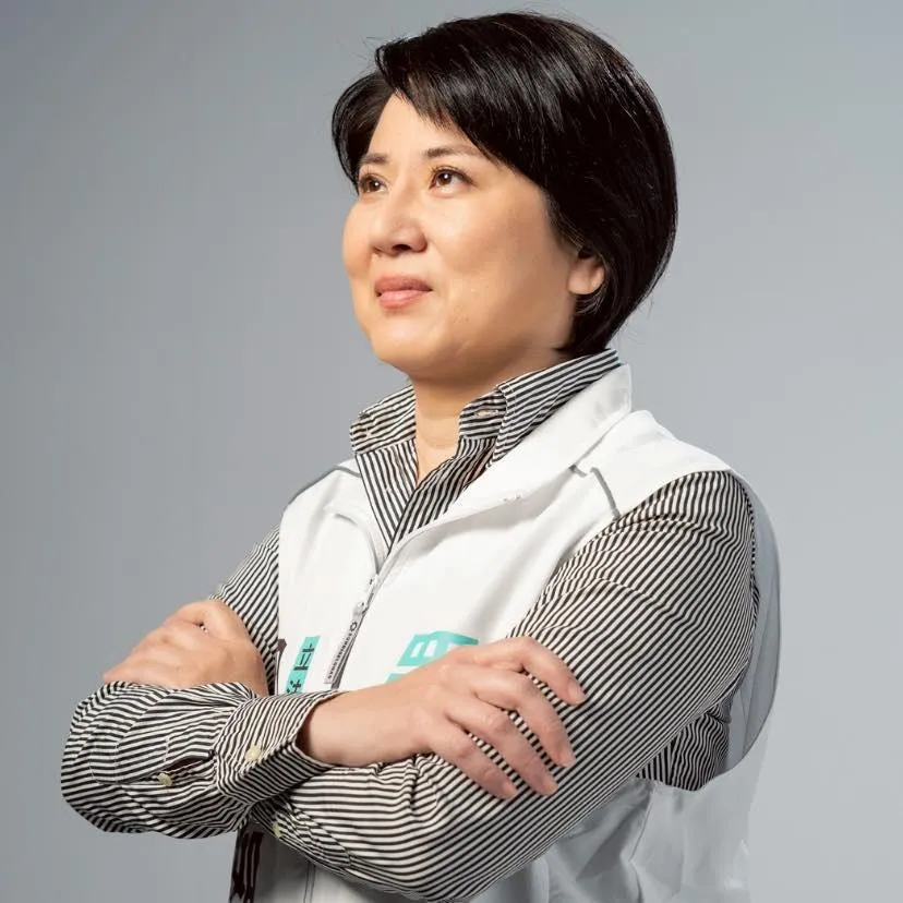 邱慧洳談綠白合。（圖／邱慧洳臉書）