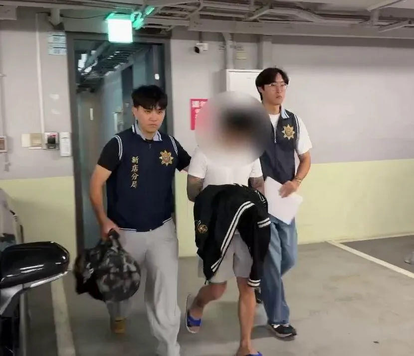 涉嫌協助張俊傑逃亡的陳姓男子。(圖/警方提供)