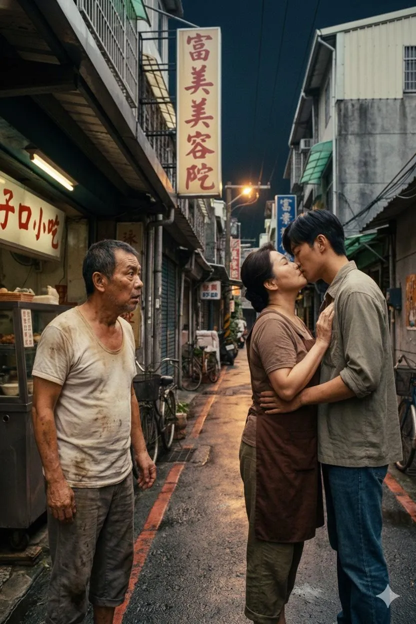 北市某小吃攤的老闆,發現老婆跟店內男工讀生偷情。(圖/AI示意圖,《中天新聞網》製)