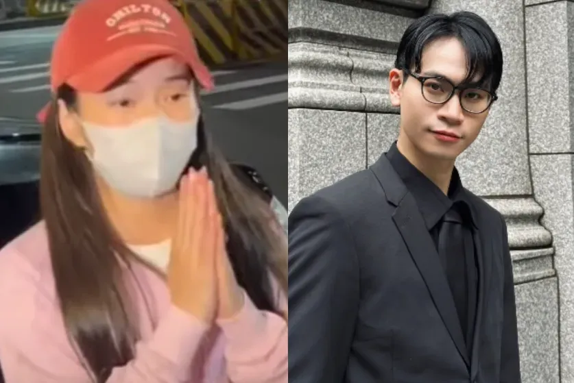家寧21日遭檢方約談，後以3萬元交保。對此，Andy經紀人回應：「目前靜待檢察官調查結果，感謝各方關心」。（圖／中天新聞、Andy IG）
