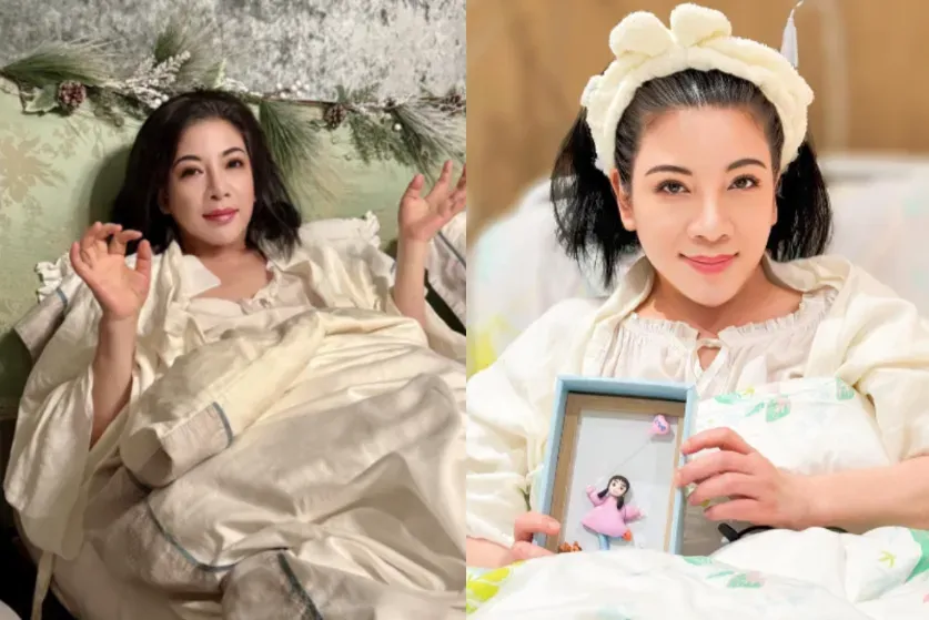 陳文茜透露目前她的肺部同時罹患4種病症。(圖/翻攝自陳文茜臉書)