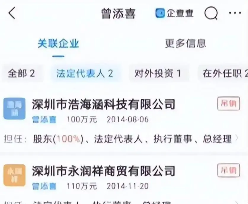 曾先生名下有兩家公司。（圖／翻攝極目新聞）