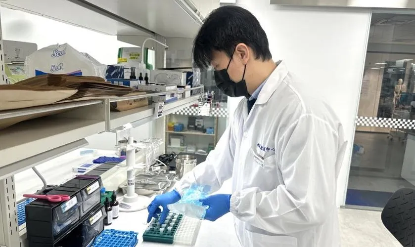 桃園警方協助15年前遺骨找到家人。(圖/翻攝畫面)