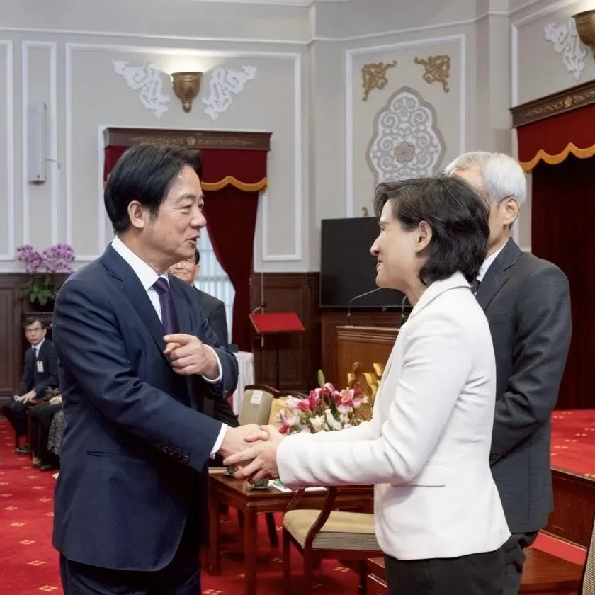 賴清德和鄭麗君。（圖／翻攝賴清德臉書）