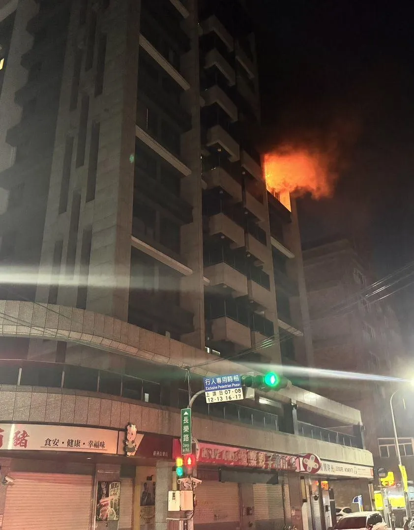 火災現場。(圖/民眾提供)