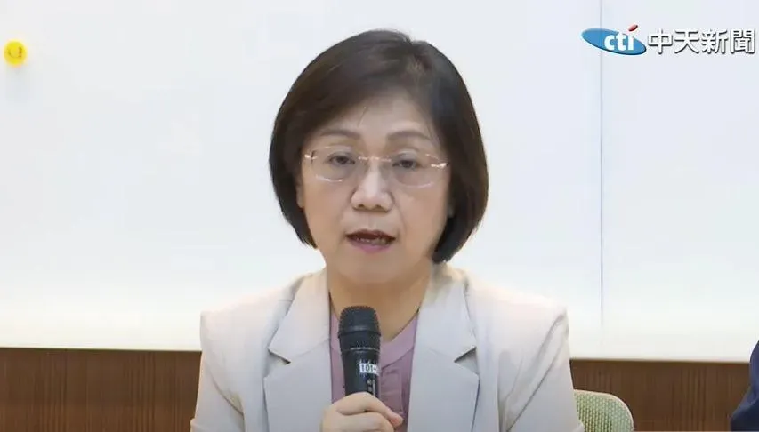 國民黨立委翁曉玲。（圖／中天新聞）