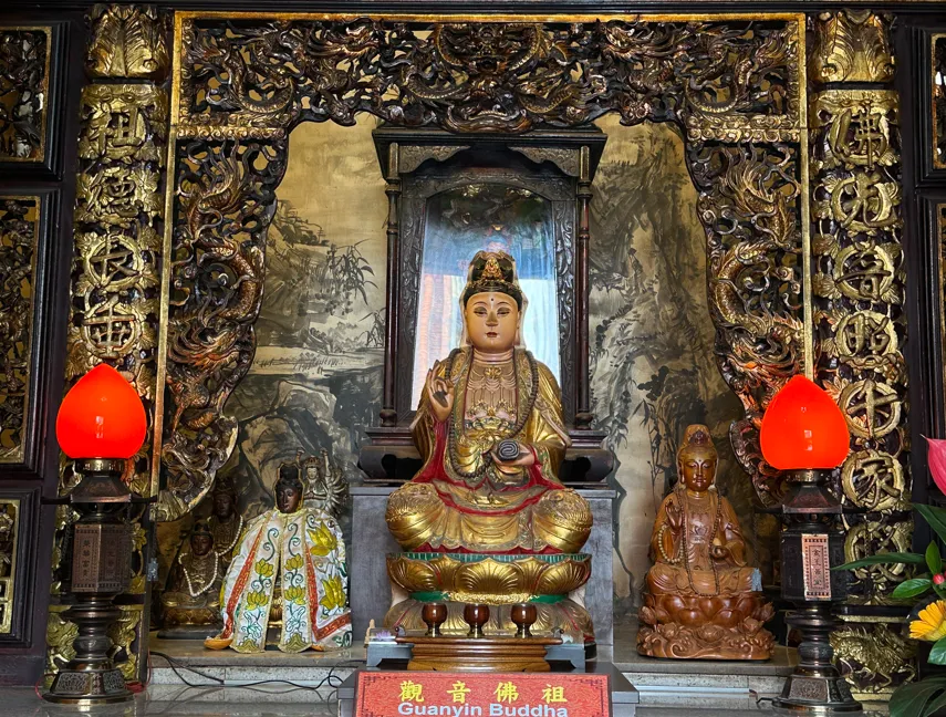 台中樂成宮觀音佛祖。（圖／楊登嵙提供）