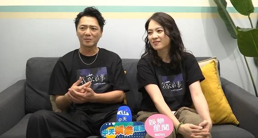 藍葦華在片中飾演一位存在感低、內心壓抑的父親,為了貼近角色,他在片場刻意與其他演員保持疏離。(圖/記者楊進明 攝)